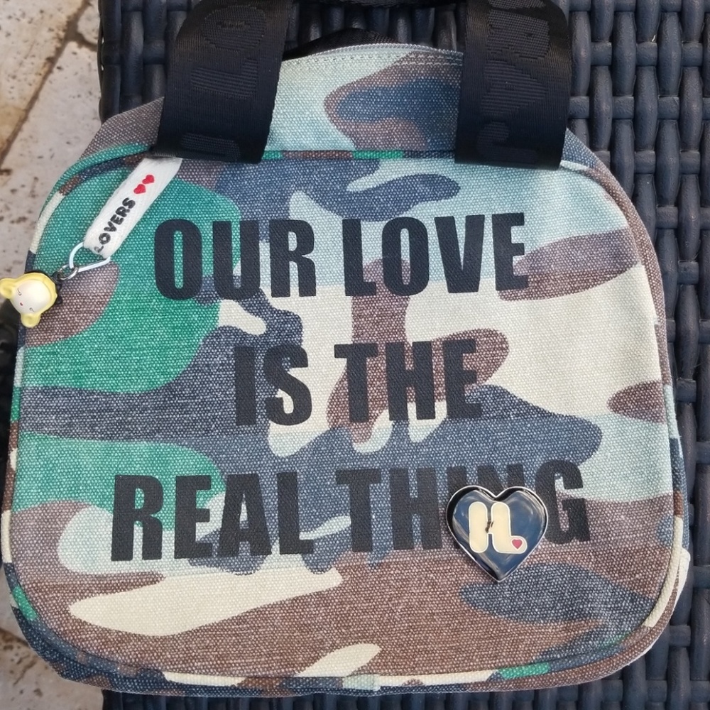 Vintage L.A.M.B Harajuku Army bag